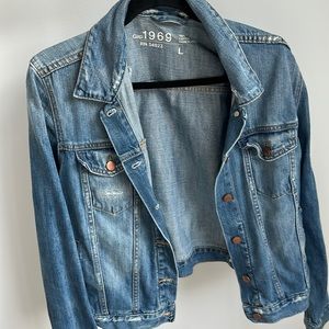 Gap Jean Jacket | Vintage inspired | Lightly Distressed | Oversize | Size L